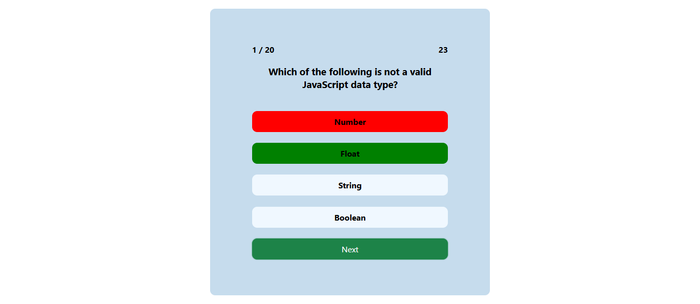 Quiz app